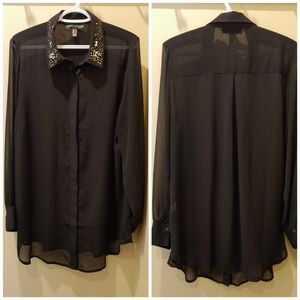 Love & Legend Black Blouse